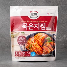 종가집 묵은지찜 삼겹살용, 610g, 1개