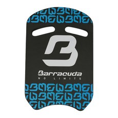 Barracuda 巴洛酷達 助浮板 雙孔 EVA, 黑印色 + 白色 + 螢光藍色
