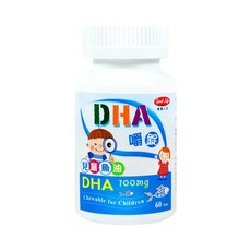 good Life 得意人生 兒童DHA 魚油嚼錠, 800mg, 60顆, 1罐