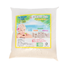 TUMBLING SAND 翻滾動力沙 原色沙 補充裝, 原色天然海沙 台灣製造, 不變乾不變硬安全無毒, 1kg, 1組
