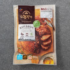 더건강한 통오리 오븐구이 슬라이스, 400g, 1개