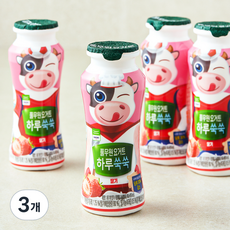 풀무원 요거트 하루 쑥쑥 딸기, 100ml, 4개입, 3개
