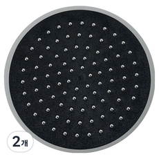 DOOJIN Clean Drop防濺水向日葵蓮蓬頭 C300, 黑色, 2個