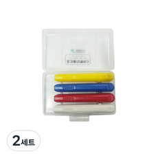 綠色粉筆架 4種+收納盒, 混色, 2套