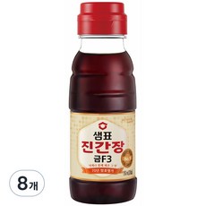 샘표 진간장 금에프3, 150ml, 8개