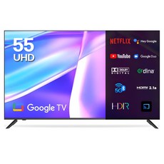 이노스 4K UHD LED 제로 베젤 스마트 TV, 139.7cm(55인치), S5501KU, 무타공 벽걸이형(추가비용발생), 방문설치