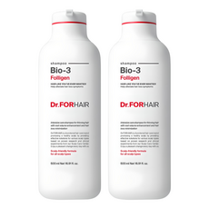 닥터포헤어 폴리젠 바이오3 샴푸, 500ml, 2개