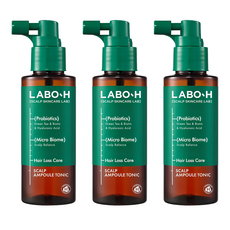 LABO-H 頭皮集中營養安瓶頭髮養髮液, 100ml, 3瓶