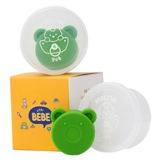 Bebe2781 吸管、瓶裝水組防溢矽膠蓋, 1組, C 4 綠色