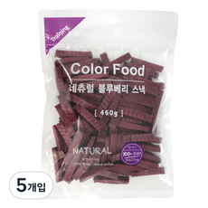 컬러푸드 애견 스낵, 블루베리 맛, 5개입