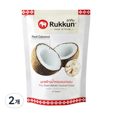 루쿤 코코넛 칩, 60g, 2개