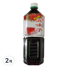 청솔 생생오미자골드 음료베이스, 2L, 2개