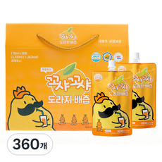 꼬샤꼬샤 도라지 배즙 스파우트형, 110ml, 360개 110ml, 360개