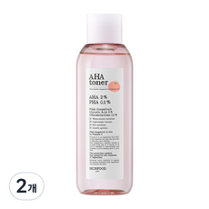스킨푸드 핑크자몽 아하 토너, 200ml, 2개