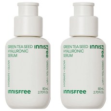 INNISFREE 綠茶籽玻尿酸保濕精華, 80ml, 2瓶