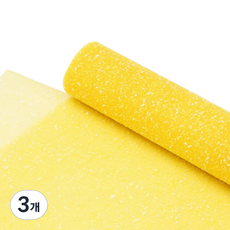 동성지공사 눈망사 아이스망사 포장지 540mm x 5.4m, 노랑(4), 3개