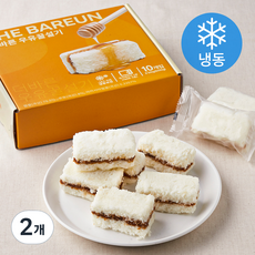 더바른 우유꿀설기 10개입 (냉동), 500g, 2개