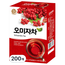 우리차 송원식품 오미자차, 17g, 50개입, 4개