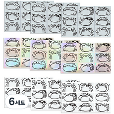 como name 動物名字貼紙, 小鯊魚圖片, 6套
