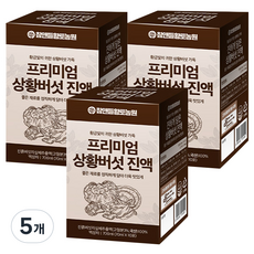참앤들황토농원 프리미엄 상황버섯진액 30p, 2.1L, 5개