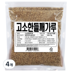 복이네먹거리 들깨가루 탕용, 300g, 4개