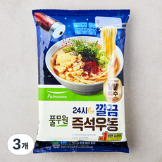 풀무원 24시 깔끔 즉석우동 2인분, 321.2g, 3개