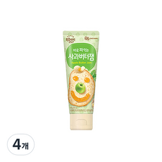 복음자리 바로 짜먹는 사과버터잼, 100g, 4개