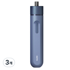 [쿠팡직수입] HOTO 핸드스틱 전동 드라이버 lite 블루, 3개