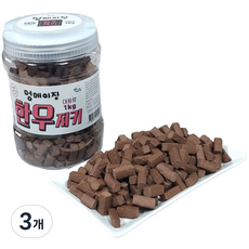 멍메이징 강아지 소프트 간식, 한우, 1kg, 3개