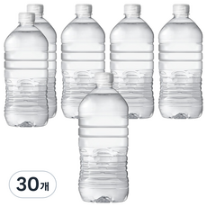 아이시스 생수 화이트캡 무라벨, 30개, 1L