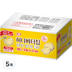 허니버터칩 미니 12p, 396g, 5개