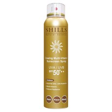 SHILLS 舒兒絲 保濕防曬冰鎮噴霧 180ml 修護防禦 咖色, 防曬保濕一次完成, 1罐
