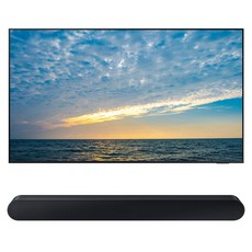 삼성전자 4K UHD Neo QLED TV + 사운드바 세트, 163cm(65인치), KQ65QND83BFXKR, 벽걸이형 X HW-S60D (사운드바), 방문설치