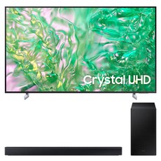 삼성전자 4K UHD Crystal TV + 사운드바 세트