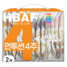  바프 먼투썬 4주 하루견과, 560g, 2개 