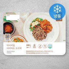 다이어트도시락 렌틸콩귀리밥과 제육볶음, 1팩, 240g