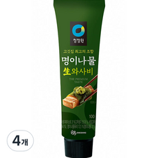 청정원 명이나물 생와사비, 100g, 4개