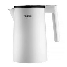 CHIMEI 奇美家電智能溫控快煮壺 KT-17SUT0, 1.7L大容量, 304不鏽鋼內膽, 六段溫控設計, 手把防燙設計, 珍珠白, 1.7L