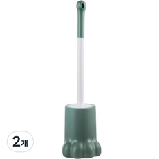 꼬까 곰발바닥 변기솔, 03 딥그린, 2개
