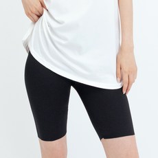 Elsso 女款緊身5分皮拉提斯瑜珈緊身褲 基本款