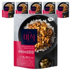더미식 한우두부 강된장 덮밥소스, 150g, 6개