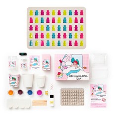 하링하링솝 슬기로운 비누생활 미니 비누 DIY 키트, 곰돌이