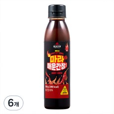 몽고간장 몽고식품 마라 매운간장, 350g, 6개