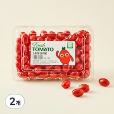 우일팜 GAP 인증 스위텔 토마토, 1kg, 2팩