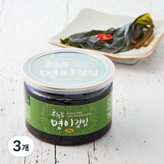 울릉도 명이절임, 250g, 3개