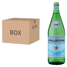 SANPELLEGRINO 聖沛黎洛 氣泡天然礦泉水，12瓶, 1L