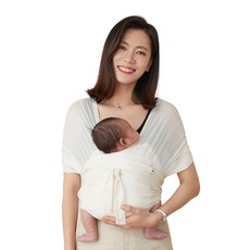 코니 아기띠 썸머 L, 크림