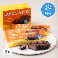 라라스윗 저당 초콜릿 초코바 4p (냉동), 360ml, 3개