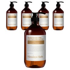 부케가르니 나드 두피케어 탈모증상완화 샴푸 아로마허브, 1000ml, 5개