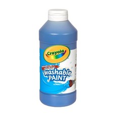 Crayola 繪兒樂 可水洗兒童顏料 藍色, 16oz, 1色
